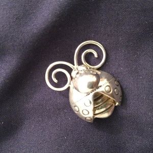 Silpada ladybug pin